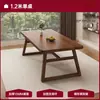 Escritorio con patas de madera maciza, mesa de estudio, mesa larga, banco de trabajo para oficina en casa, mesa de juegos, mesa para computadora, mesa grande de escritorio