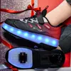 Zapatos de Patines de Cuatro Ruedas Baratos para Niños al por Mayor, Patines de Ruedas Retráctiles Invisibles para Niñas, Patines de Ruedas de Ocho Ruedas Deportivos para Estudiantes Niños
