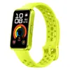 Adequado para Pulseira Huawei 10 Pulseira Representativa Cor Pura TPE Pulseira com Furos Pulseira de Relógio Huawei Band 8/9/10