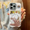 Luffy Es Adecuado para Apple 17Promax Dibujos Animados Lindo Iphone16Pro Lente Cubierta Completa 15 Dos en Uno