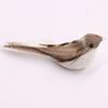 Simulação Pardal Pena Pássaros Mini Pardal Ornamentos Jardinagem Decoração Artesanato Pássaros