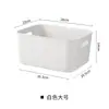 Cesta de Almacenamiento de Artículos Varios Caja de Almacenamiento de Cosméticos y Labiales de Escritorio Caja de Almacenamiento de Snacks Caja de Almacenamiento para el Hogar y la Cocina Plástico