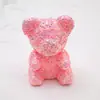 Nuevo producto de Amazon: Oso de lentejuelas de 20 cm, accesorio de decoración para escenas navideñas, para fiestas, supermercados y decoración del hogar