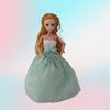 Roupas de Boneca 30cm Vestido de Noiva Barbie Princesa Vestido Arrastão Vestido de Noite Brinquedo para Meninas Meio Pacote Saia Grande Atacado