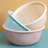 Cesta para Lavar Verduras de Cocina al por Mayor, Juego de Recipientes de Plástico con Drenaje, Recipiente para Lavar Frutas, Cesta de Almacenamiento para Fregadero, Vajilla, Cesta para Lavar Verduras.