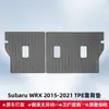 Adecuado para Subaru Wrx 2015-2021 Tapetes para Piso de Coche de TPE Material 3D para Todo Clima Tapete de Cajuela