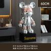 Hucha de oso violento de alta gama para sala de estar, luz de hogar, mueble de TV simple de lujo, piso grande, decoraciones creativas