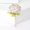 Moderna Flor de Ojal Broche Transfronterizo Broche Mariposa Antiexposición para Mujer de Gama Alta Nuevo Corsage de Nicho de Gama Alta