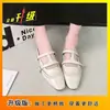 Mules Francesas de Cuña Interior Cerradas para Mujer Super Hermosas Ropa de Exterior 2026 Nueva Primavera Combinar con Faldas Sin Cordones Zapatos Plateados Zapatos Individuales