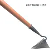 Azada para surcar artefacto para zanjas azada triangular para zanjas azada de punta para abrazar zanjas azada de pino para limpiar terrenos baldíos azadas de surco simple y doble