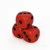 Dados al por mayor, Acrílico sólido de colores, Accesorios multiusos para entretenimiento y juegos de enseñanza, Dados de 16 mm con esquinas redondeadas