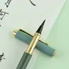 Caneta Pincel Macia Estilo Caneta Tinteiro, Caneta Pincel Elegante Portátil, Caneta para Copiar Escrituras Shanglin Fu, Caneta Caligráfica Pequena com Tinta, Venda por Atacado de Caneta com Cartucho de Tinta