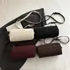 Comercio Exterior Transfronterizo Estilo Coreano Moderno Artístico 2026 Superficie Suave Gamuza Nuevo Estampado de Leopardo Cilindro Redondo Bolso de Hombro Cruzado Debajo del Brazo