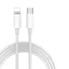 Cabo de Dados Trançado de Carregamento Super Rápido de 100W Adequado para Apple 18 iPhone 17 Cabo de Carregamento para Celular Certificado 3C