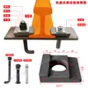 Bloques y Placas de Presión de Vía 12 15 18 22 30kg Acero de Vía Tipo de Posicionamiento con Agujero Redondo Placas y Bloques de Presión Especiales para Riel Ligero