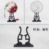 [Soporte para Abanico de Bambú Nanzhu] Venta al por mayor del fabricante Soporte Redondo para Abanico Portafan de Bambú Nanzhu Soporte de Exhibición para Abanicos China