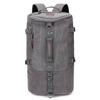 Mochila de Montanhismo de Viagem Única Saco Balde Masculino Grande Capacidade Bagagem de Viagem Lona Portátil Transversal Bolsa de Compartimento Único