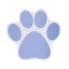 Pegatinas antideslizantes de tres colores con dibujos de huellas de perro para baño, bañera, impermeables, sin costuras, resistentes, autoadhesivas, para niños