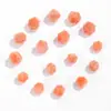 Xiao Piedra Solar Natural Facetada Cuentas Sueltas Multicara Material para Joyería DIY Pulsera Collar Cuentas de Jade Piedra Solar