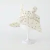Chapéu de Sol de Verão Fino para Crianças com Topo Aberto, Chapéu de Proteção Solar para Bebês Meninas, Chapéu de Sol de Aba Larga para Meninas Pequenas, Chapéu de Sol com Topo Aberto