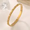 Anillo Sencillo Transfronterizo al por Mayor Pulsera de Acero de Titanio Amor Antiguo Paisaje de Nicho Normcore Joyería de Mano con Forma de Corazón en Espiral al por Mayor