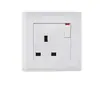 Enchufe de pared con interruptor estándar europeo enchufe con portalámparas estándar británico enchufe de pared estándar británico enchufe multifuncional para el hogar posición de enchufe múltiple