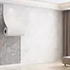 Papel tapiz autoadhesivo tipo panel de roca de luz suave, adhesivo de pared tipo azulejo para decoración de pared de fondo en dormitorio y sala de estar, adhesivo impermeable y resistente a la suciedad