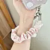 Correa de muñeca para teléfono móvil, cordón tejido, cadena para teléfono estilo scrunchie, cordón de teléfono europeo anti-robo estilo ins, cordón de muñeca