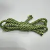 Corda Paracord Poliéster Redonda Sarja Colorida Preta 5mm Cordão para Bolsa DIY Corda de Moletom Calça Corda de Mala