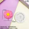 Molde de Silicona Flor Margarita Ins Corona Paleta de Chocolate Molde de Chocolate DIY Palito de Queso Herramienta para Hornear