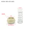 Accesorios para Compresor de Aire Silencioso Sin Aceite Válvula Unidireccional Manguera Electromagnética de Dos/Tres/Cuatro Vías Codo Núcleo Sello Anillo Asiento Tornillo