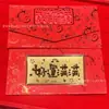 Sobre de Dinero de la Suerte de Oro Puro 999, Billete de Oro, Buena Fortuna, Sobre Rojo de Oro Shuibei, Regalo de Negocios, Buena Suerte Atrae Riqueza