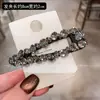 Presilha de Cabelo Lateral Exquisita Totalmente Cravejada de Diamantes para Mulheres, Presilha de Strass de Alta Qualidade, Presilha para Franja, Novo Estilo 2026