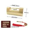 Cerradura de pasador de barra recta de cobre antigua accesorios de ferretería estilo chino cerrojo de puerta AL60 bronce antiguo puerta de madera con agujero cerrojo de pasador