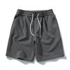 Pantalones Cortos Estilo Japonés para Adolescentes, Nuevos Pantalones de Cinco Puntos con Cordón, Corte Holgado, Casual de Verano, Deportivos, Color Sólido, Secado Rápido, Pierna Recta para Niños