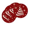 Explosiones directas de fábrica, tapete redondo navideño para restaurante, tapete de cocina para restaurante, una variedad de opciones