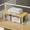 Soporte para impresora, estante para escritorio de oficina, estante organizador de archivos para escritorio en casa, soporte pequeño para copiadora de escritorio