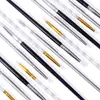 Set de 5 Plumas para Uñas, Plumas de Tallado, Plumas de Degradado, Pinceles para Uñas, Plumas de Silicona, Herramientas para Uñas, Plumas de Pintura