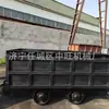 Vagoneta Volquete Vagoneta de Carbón para Transporte Subterráneo en Túneles Vagoneta Fija de Mina