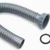 Accesorios para tubería de desagüe de fregadero de cocina al por mayor, tubería de desagüe de fregadero, bajante, accesorio de desagüe, manguera flexible extendida