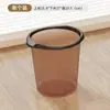 Cubo de Basura Transparente para Cocina para Uso Doméstico, Baño, Inodoro, Nuevo Modelo 2024, Sala de Estar, Dormitorio, Cesta para Papel Higiénico, Alto Valor Estético