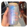 Exportação Amazon Copo de Vidro Transparente Fosco com Flash 12oz Tampa de Bambu Transferência de Calor com Copo para Bebidas Revestido