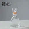 Botella de Vidrio con Tapón de Corcho Transparente Botella de los Deseos Creativa Botella Cielo Estrellado Arcoíris Botella de la Suerte de Deriva Botella para Bebidas Lista para la Venta