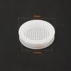 Ventilación de Malla Transpirable de Plástico Cubierta Decorativa para Gabinete Ventilación de Aire Redonda de Doble Cara para Muebles Cubierta de Agujero para Zapatero Armario