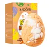 Bomba de Sal de Baño con Fragancia de Huevo de Dinosaurio Naranja Sadoer Completa en Inglés (Pelota Flotante) Sal de Baño Corporal Bola Comercio Exterior al por Mayor