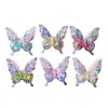 Acessórios de Resina Embellishments DIY Fivelas de Sapato Adesivos para Copo de Água Cola de Creme Acessórios de Cabelo Capas para Canudo Adesivos Autocolantes Cola AB Borboleta de Camada Dupla