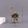 Venta Caliente Latón Puro Creativo Mago Maligno Hombre Pájaro Viejo Retro Adornos para el Hogar Sala de Estar Escritorio Mascota de Té