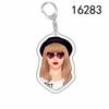 Chaveiro Acrílico Periférico Taylor Swift Dupla Face Pingente de Bolsa Escolar Taylor Swift