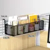 Estante de Almacenamiento para Escritorio de Oficina Artículos de Oficina Organizador de Estación de Trabajo para Chicas Estante Colgante de Pared Cesta Colgante para Dormitorio