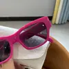 Gafas de Sol Poligonales Estilo Nuevo Azul Dopamina Ojo de Gato de Alto Valor Transfronterizas con Protección Solar y Diseño Elegante para Fotografía Callejera, Gafas de Sol para Mujer